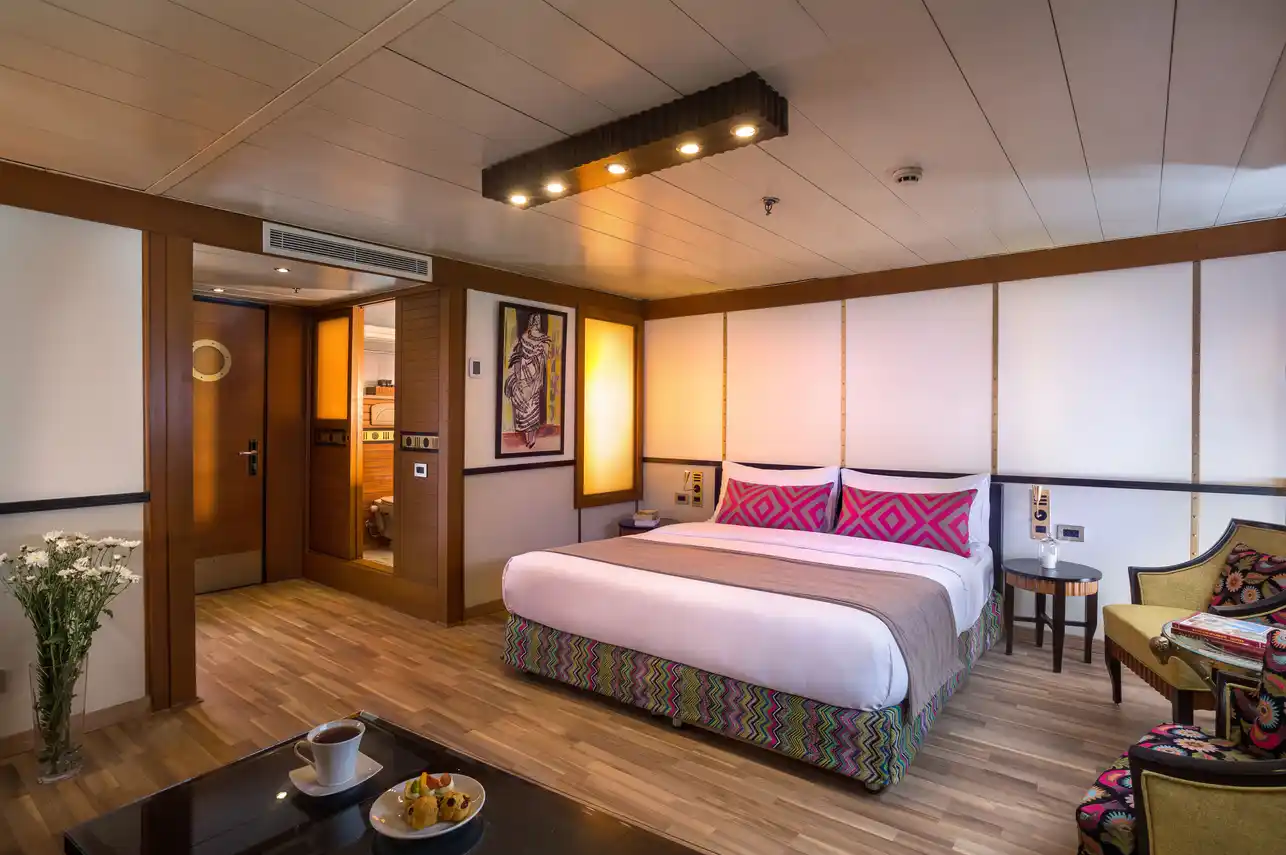 Cabin aboard the MY Alyssa Nile Cruise Nile cruise